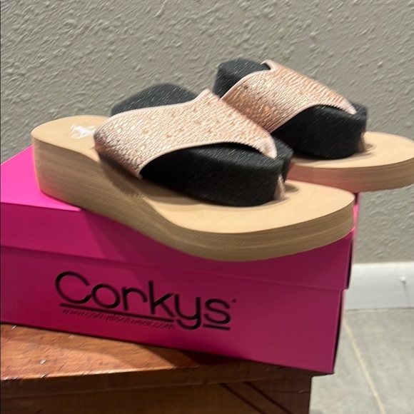 corkys flip flop sandals y2k glam - Picture 1 of 15